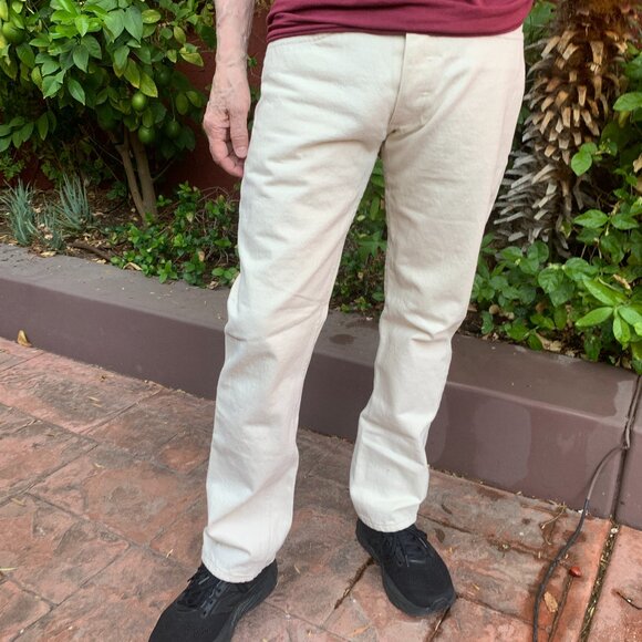 Gustin Japan Natural Summer Slim Fit Jean size 32 X 30.5 - Picture 2 of 9